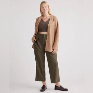 Quince 100% Cashmere Oversized Cardigan